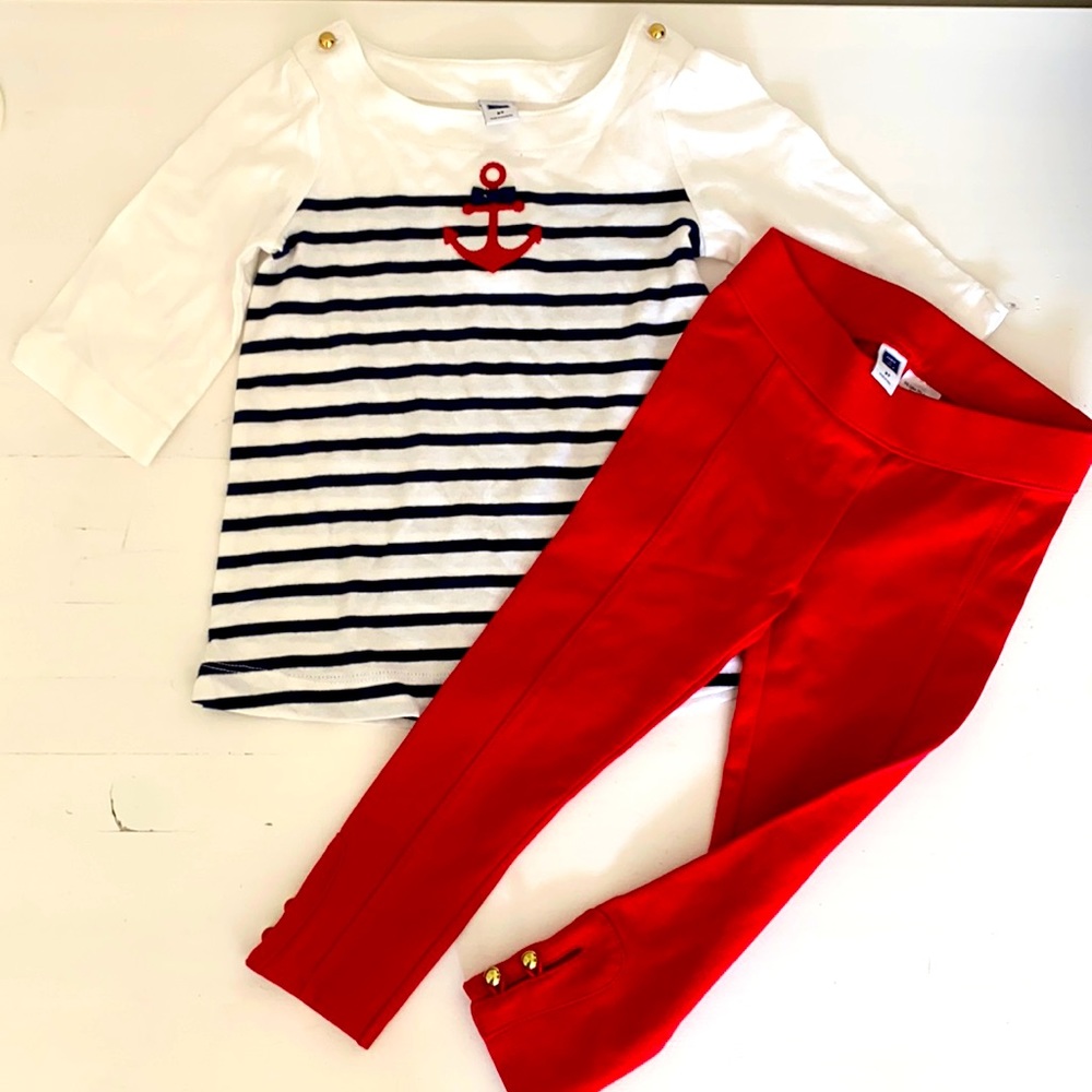 Janie and Jack “Palermo Shore”, set, 2T.